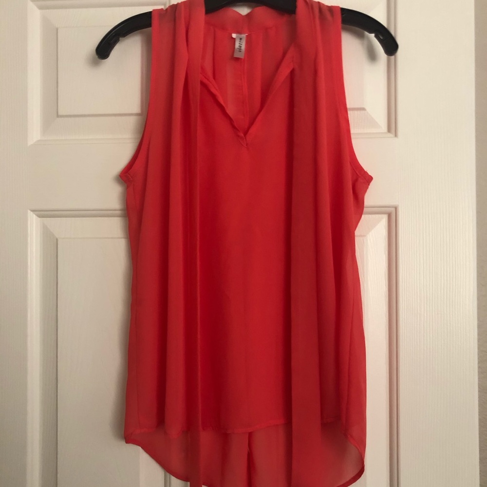 High low tank top